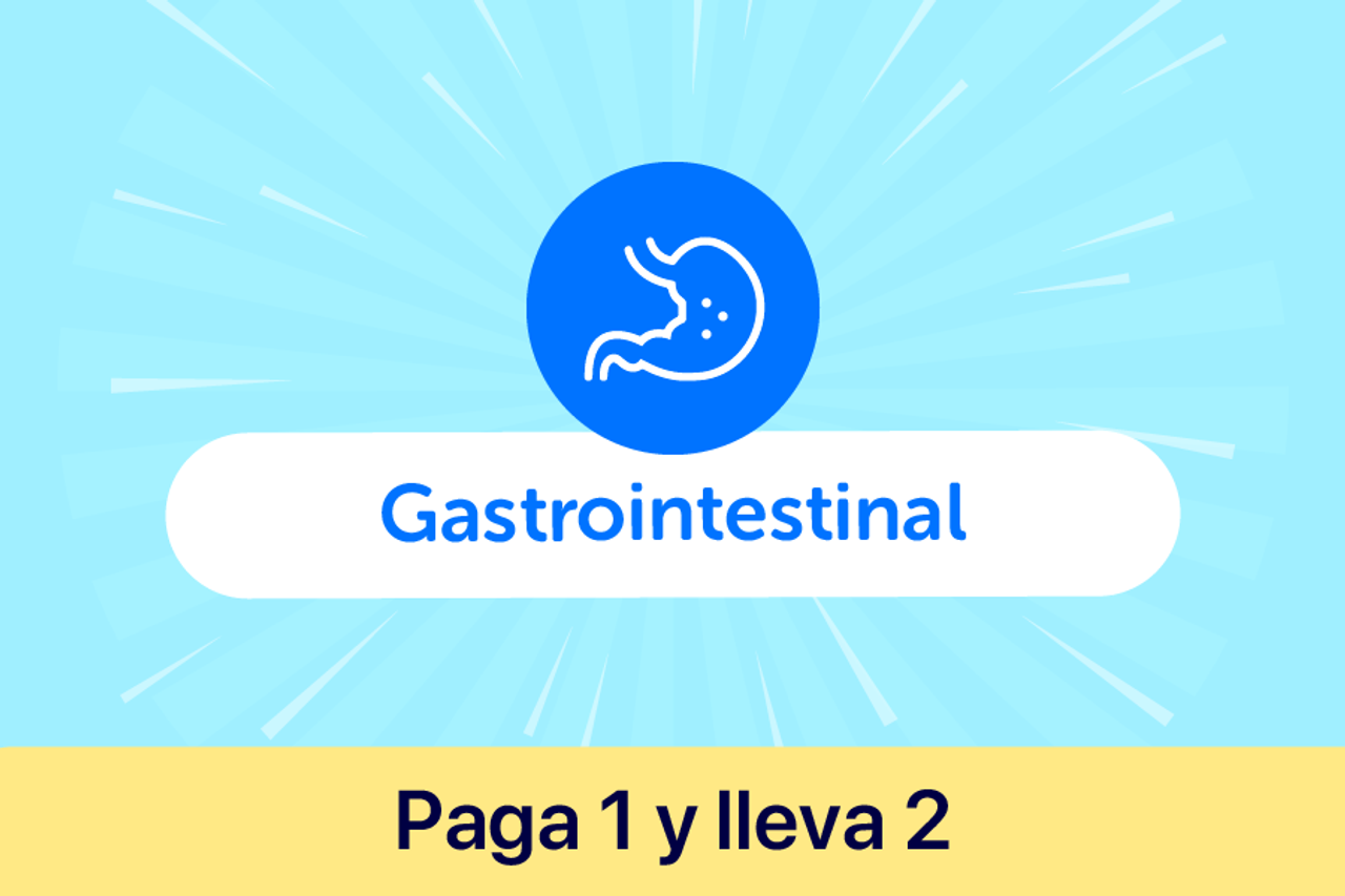 Gastrointestinales Paga 1 y Lleva 2